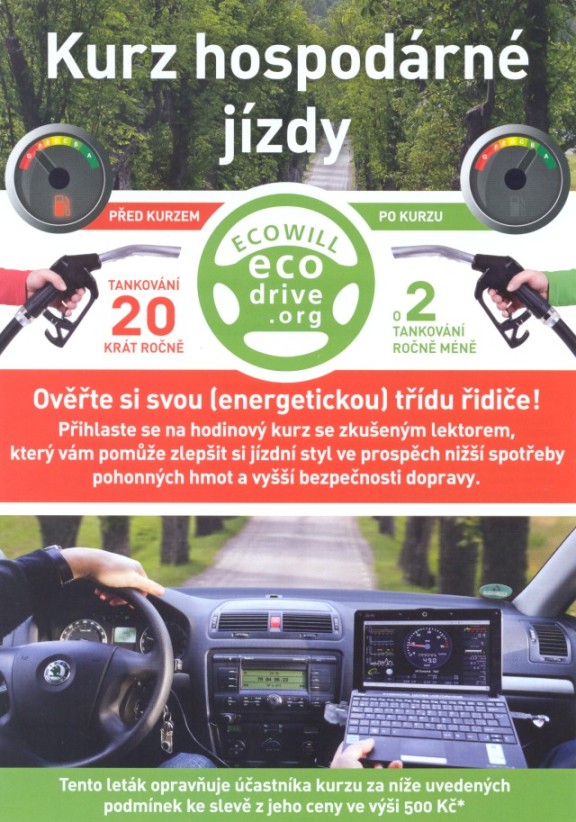eco drive leták